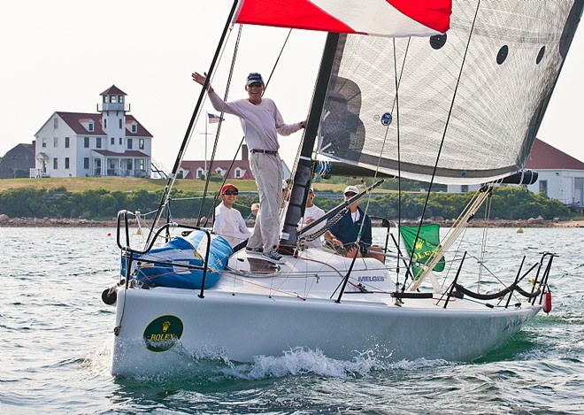 Jimmy Beggar - Leader after three races - Block Island Race Week 2011 ©  Rolex/Daniel Forster http://www.regattanews.com